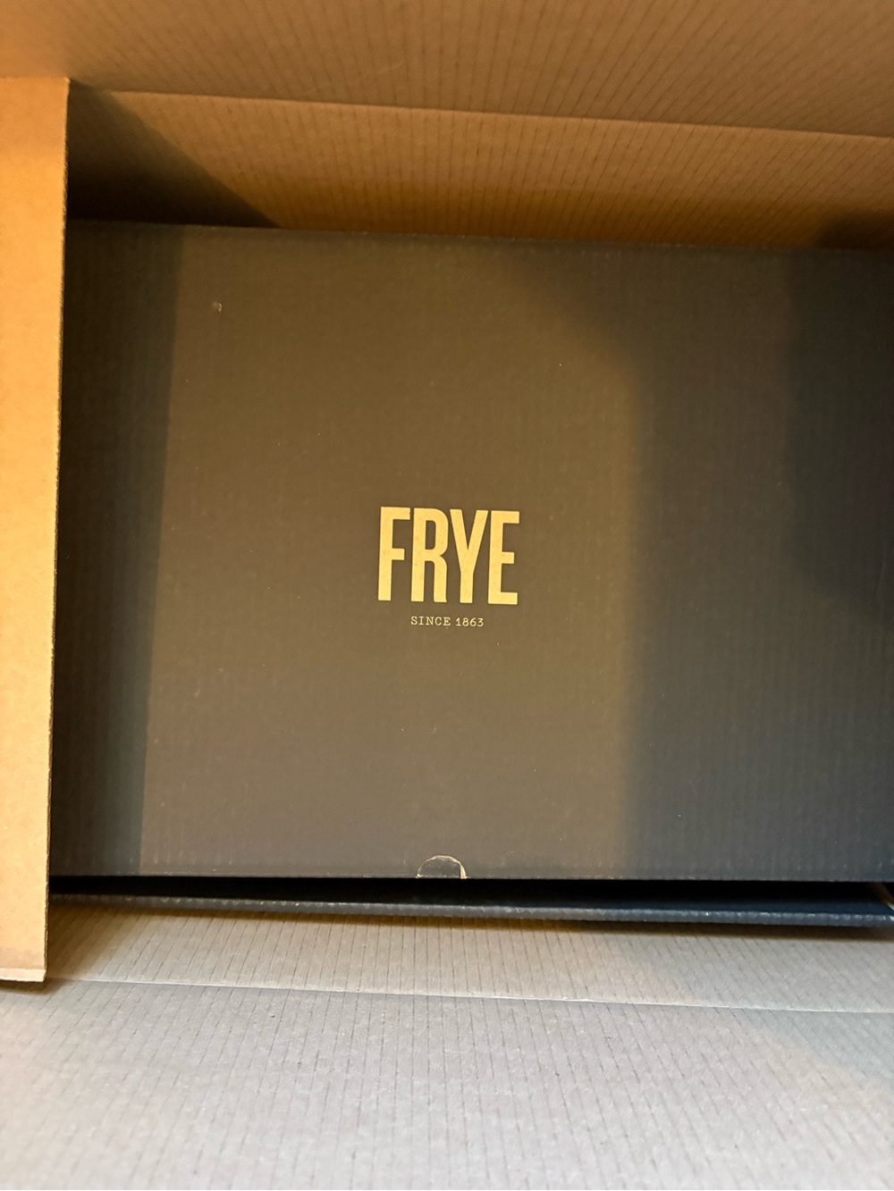 Frye Tall Campus 14L Leather Boots in Saddle - Picture 5 of 7